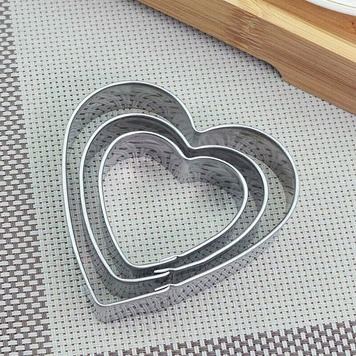 12pcs Stainless Steel Cookie Cutter Set Biscuit Mold for Baking