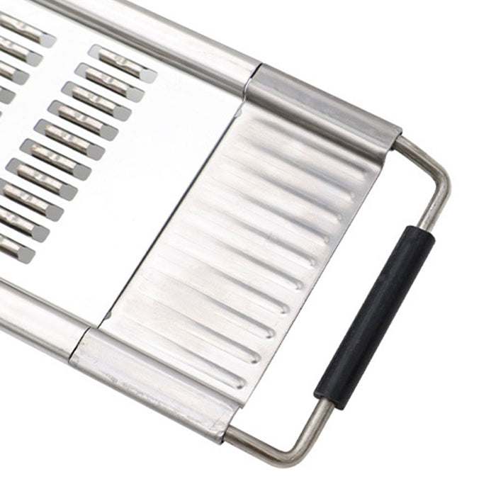 3-in-1 Stainless Steel Handheld Grater Set with Ergonomic Handle