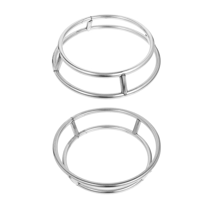 Thickened Stainless Steel Double-Layer Pot Rack Heat Resistant Kitchen Stand