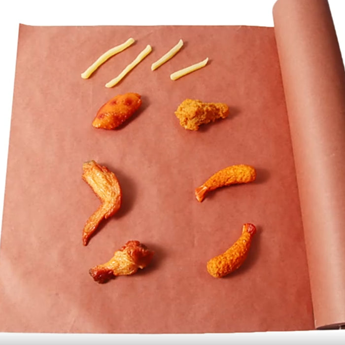 Pink Kraft Butcher Roll Food Grade Oil Absorbent Paper for Outdoor Grilling
