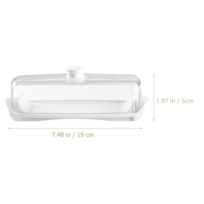 Butter Box with Transparent Lid Airtight Seal 19cm