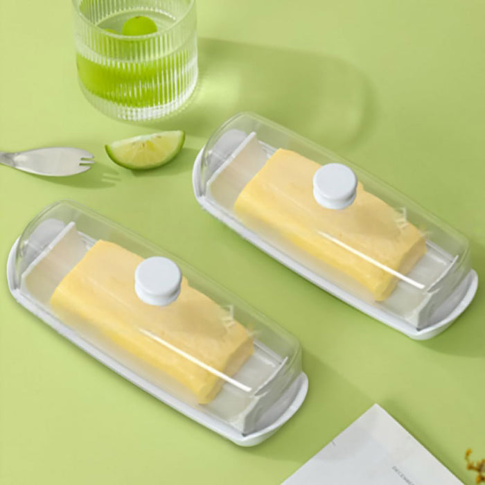 Butter Box with Transparent Lid Airtight Seal 19cm
