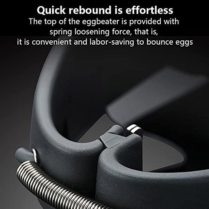 2-in-1 Egg Cracker Opener with Egg White Separator 304 Stainless Steel ABS 21.9 cm