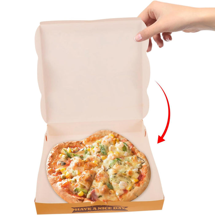 Pizza Takeaway Box 240x240x45mm, 40 pack