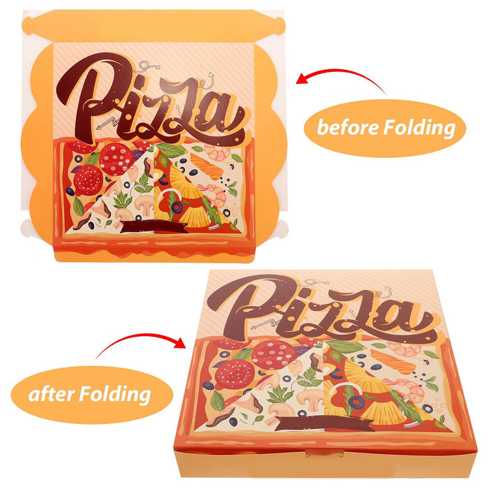 Pizza Takeaway Box 240x240x45mm, 40 pack