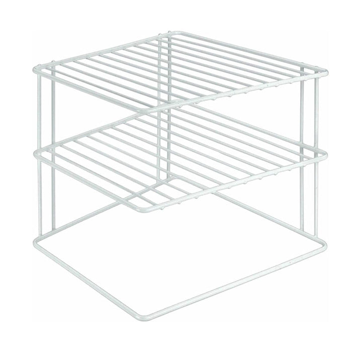 3-Tier Iron Kitchen Storage Rack 225×225×195mm, Black,White