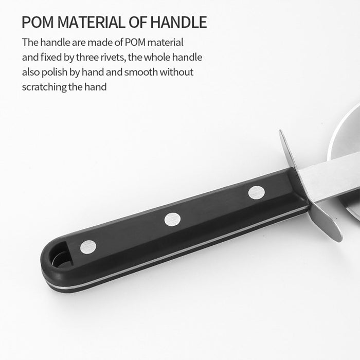 Pizza Wheel Cutter Stainless Steel POM Handle 22.1cm