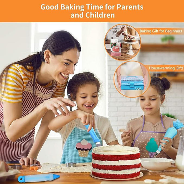 236 Pcs Cake Decorating Tools Kit with Piping Tips and Bags