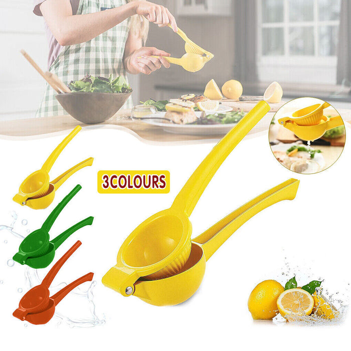 Handheld Metal Citrus Juicer, Ergonomic Design