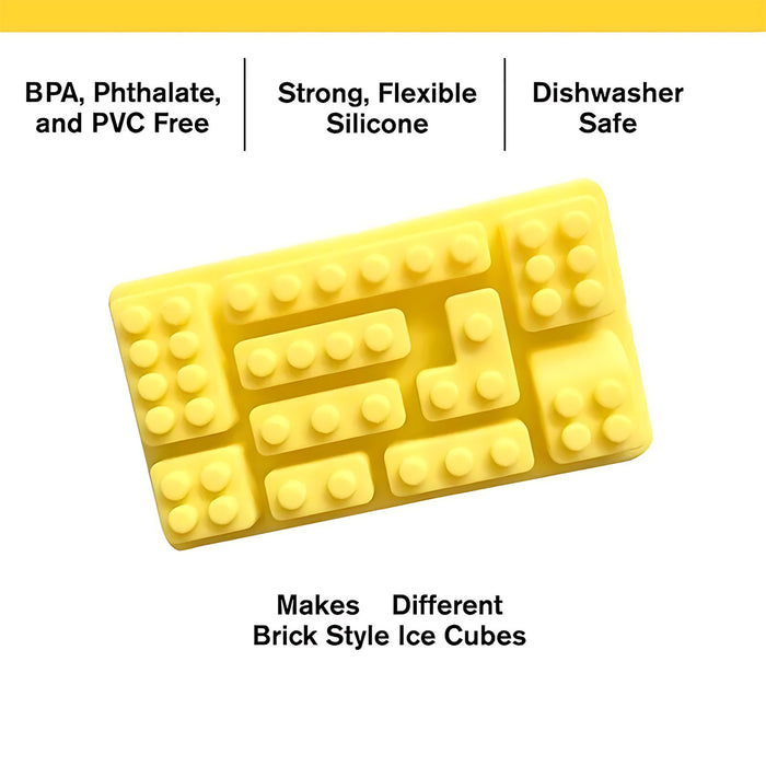 Lego-Inspired Silicone Baking Ice Tray Mould