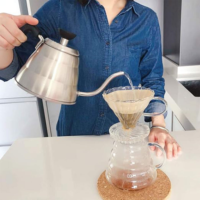 100 Pcs Conical Coffee Filter Paper Virgin Wood Pulp
