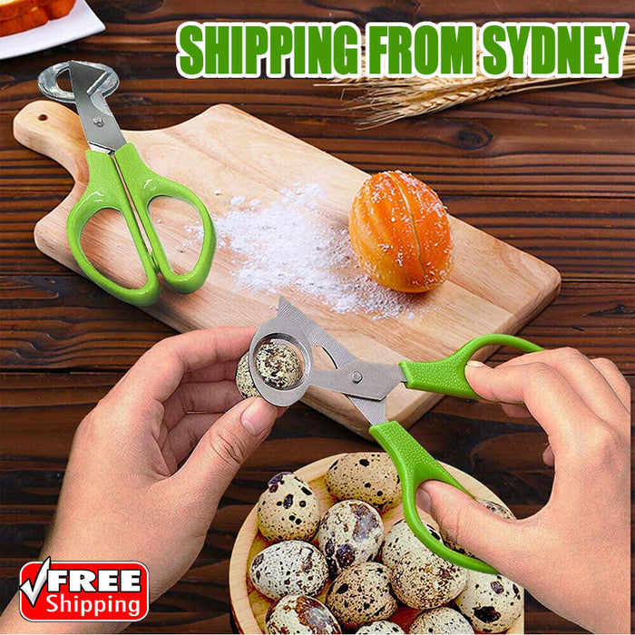 Stainless Steel Pigeon and Quail Egg Scissors Cracker Opener Tool