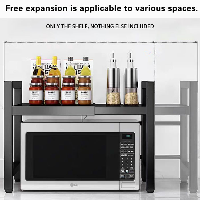 Retractable Double-Layer Oven Rack with Heat Resistant Design