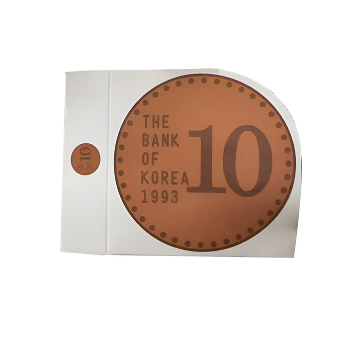 100 Pcs Gold Coin Food Packaging Boxes Round Paper Cookie Pancake Containers