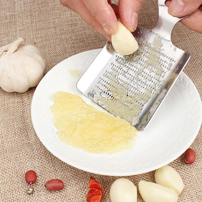 Stainless Steel Garlic Ginger Grater Fine Grinding Kitchen Tool