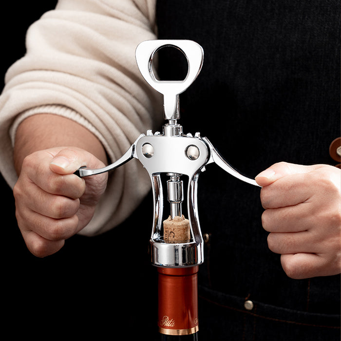 Multi Function Bottle Opener Zinc Alloy Silver for Bar