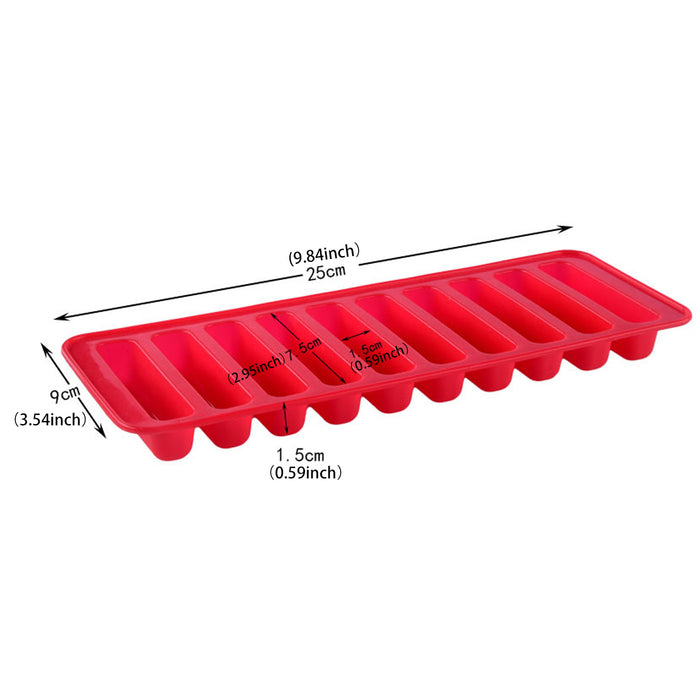 4PCS Silicone Finger Shaped Baking And Ice Mould Trays