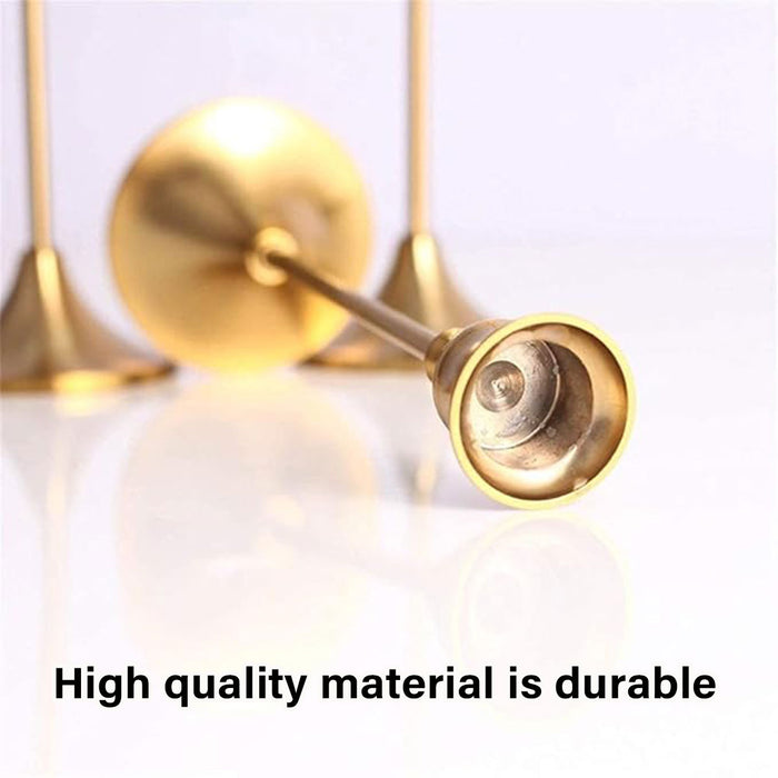 3PCS Metal Taper Candle Holders For Wedding Table Decor