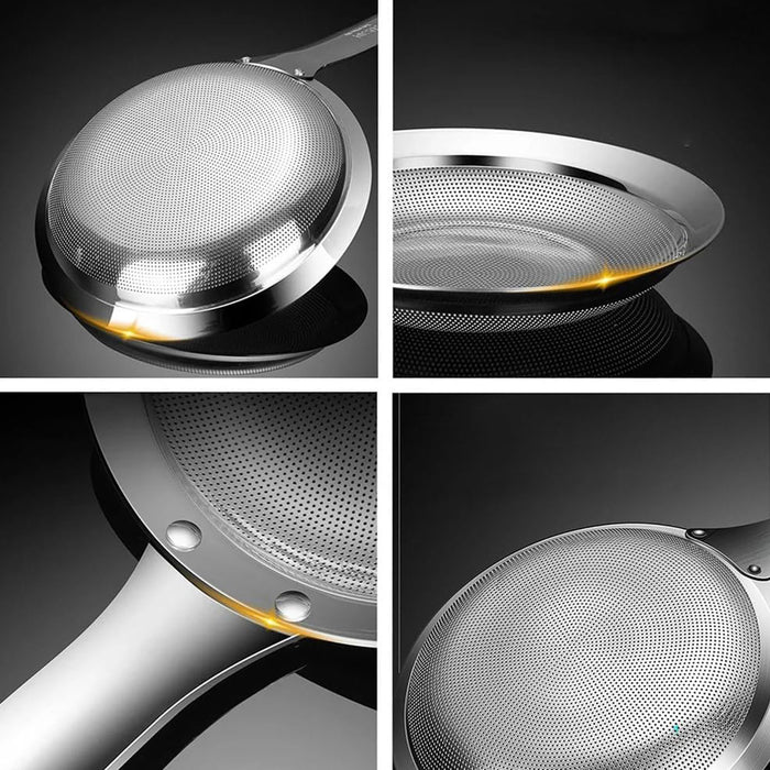 Oil Separator Spoon Stainless Steel Fine Mesh Skimmer