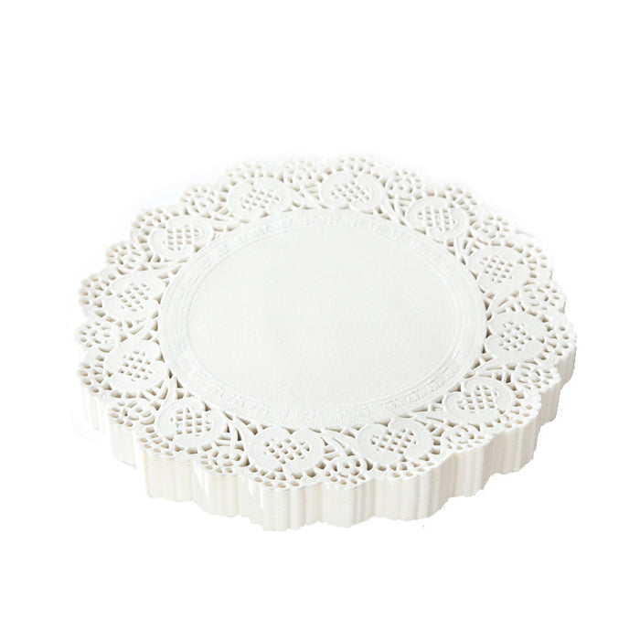 250PCS Baking Parchment Paper Flower Design Oil Absorbing Cake Liners for Baking