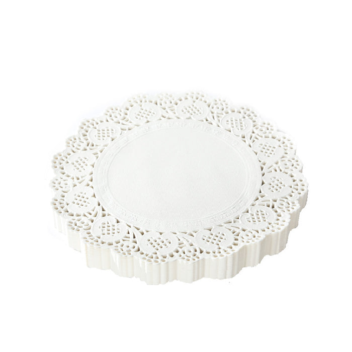 250PCS Baking Parchment Paper Flower Design Oil Absorbing Cake Liners for Baking