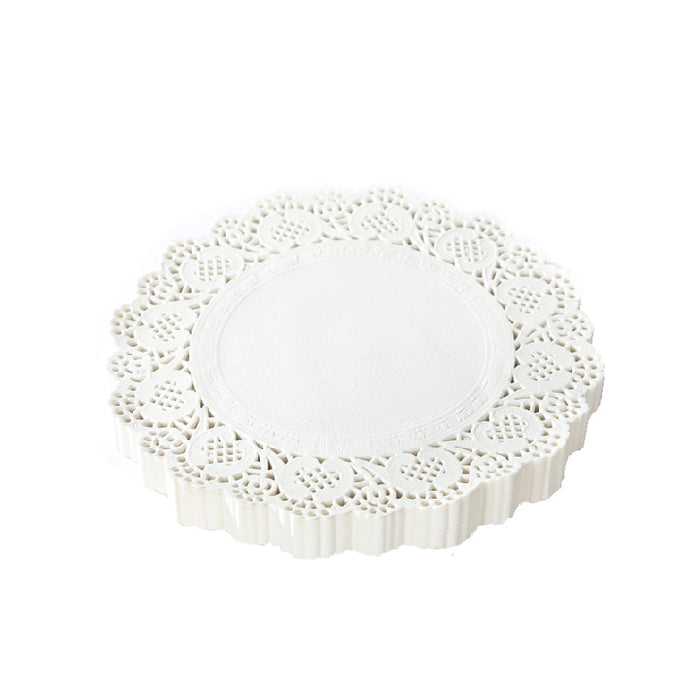 250PCS Baking Parchment Paper Flower Design Oil Absorbing Cake Liners for Baking
