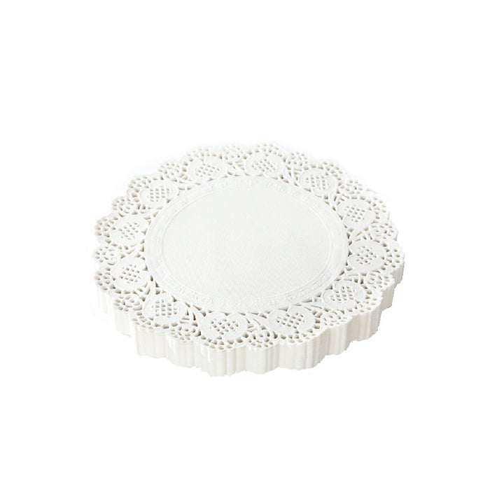 250PCS Baking Parchment Paper Flower Design Oil Absorbing Cake Liners for Baking