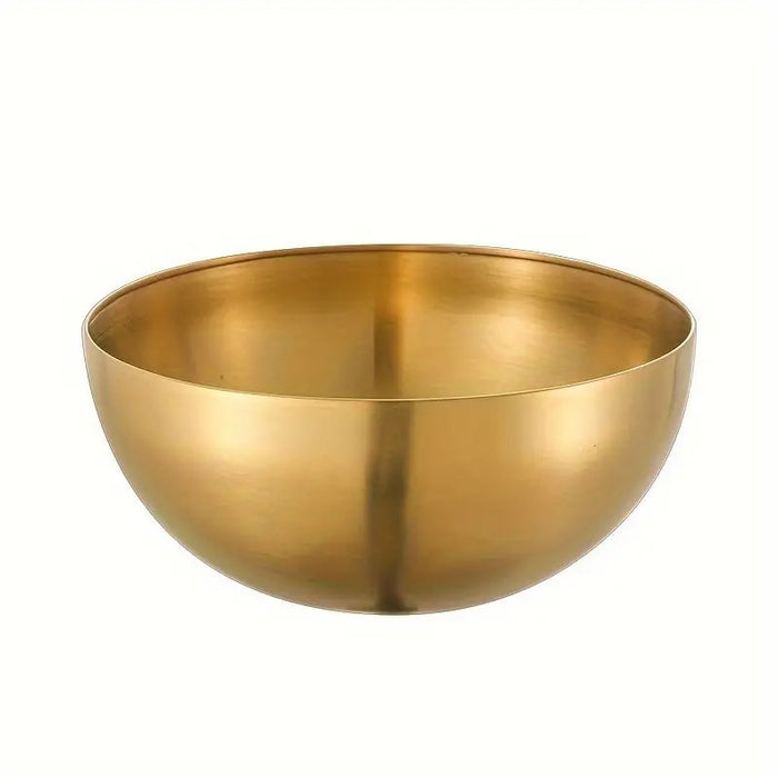 4 or 10 Pcs Stainless Steel Salad Bowls Polished Finish