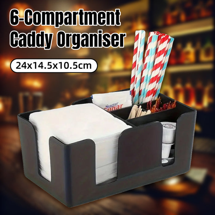 6 Compartments Multifunctional Organizer for Restaurant