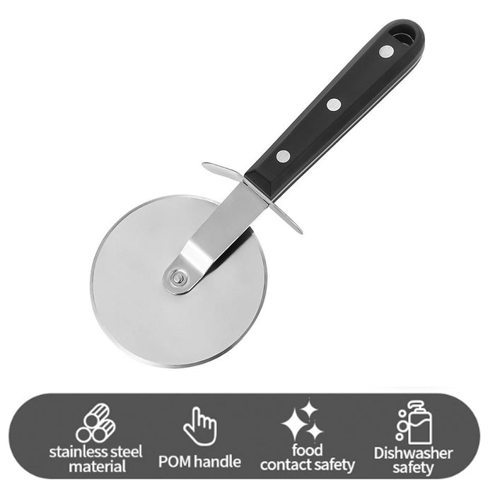 Pizza Wheel Cutter Stainless Steel POM Handle 22.1cm