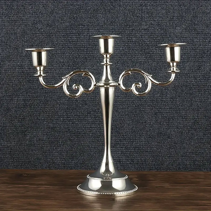 Alloy Candelabra 3 Or 5 Arm Wedding Table Centerpiece