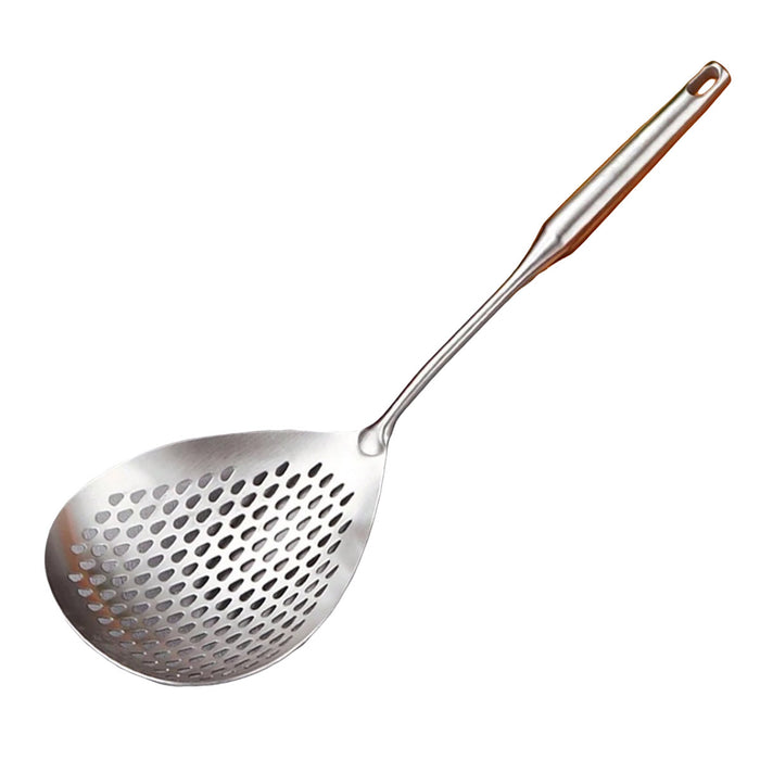 Stainless Steel Colander Skimmer Spoon Long Handle