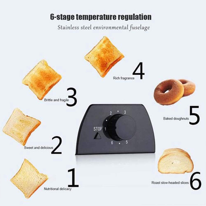 Multifunction Toaster Double Slot Bread Maker