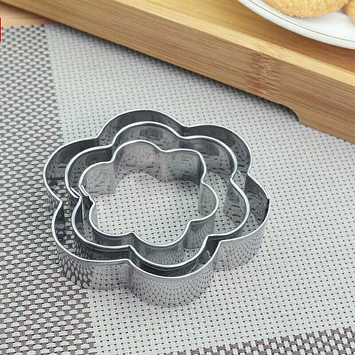 12pcs Stainless Steel Cookie Cutter Set Biscuit Mold for Baking