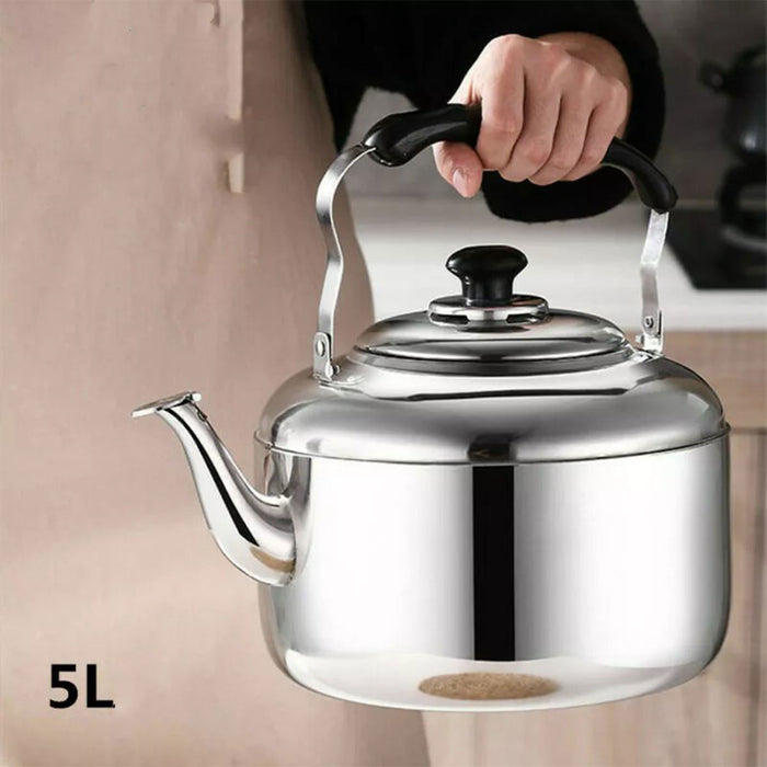 5L Stainless Steel Whistling Kettle Large Capacity