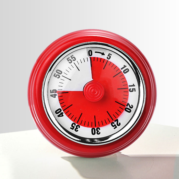Stainless Steel Magnetic Mechanical Kitchen Countdown Timer