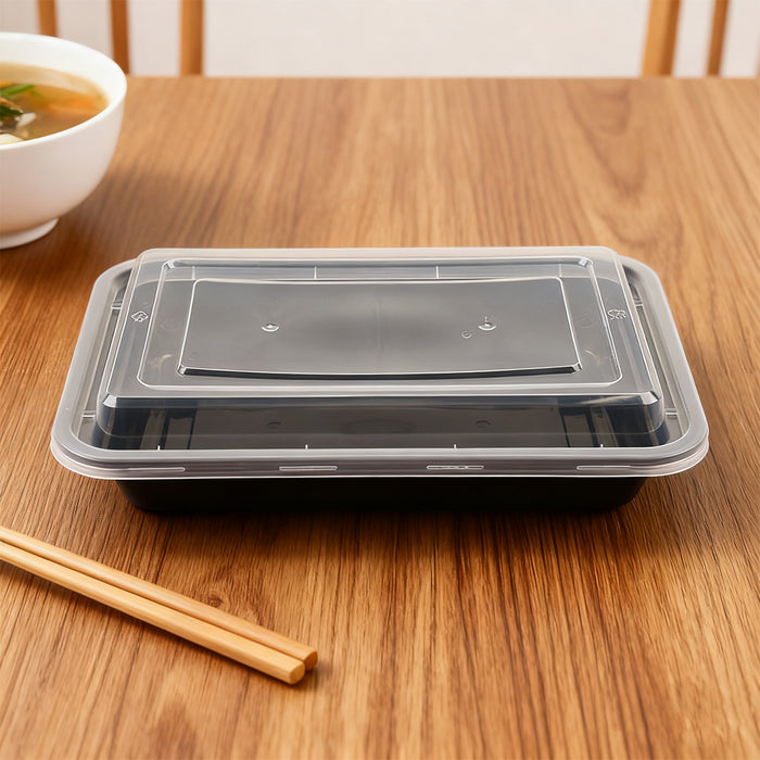 30PCS Food-Grade Takeout Packaging Box 800/950ml for Restaurant Party Meal Prep