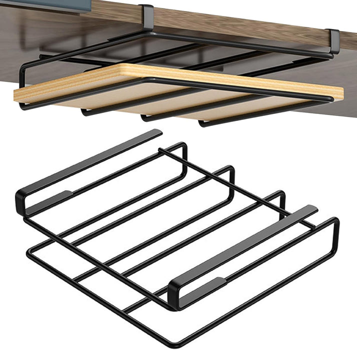 Double Tier Stainless Steel Kitchen Organiser Shelf Rack