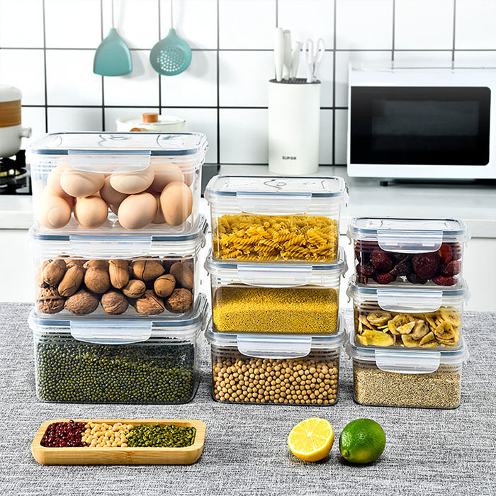 3 Piece Food Storage Container Set With Draining Baskets
