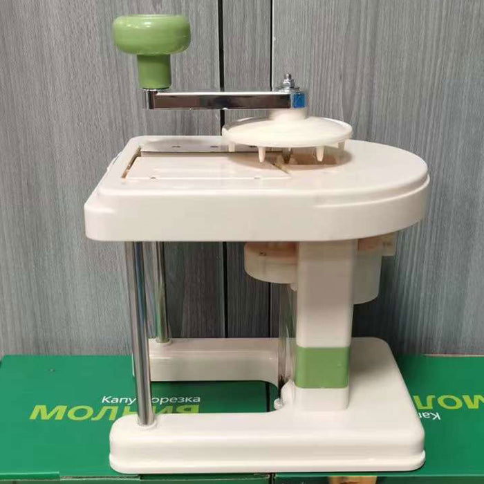 Hand Crank Vegetable Cutter Shredder Adjustable Slicer