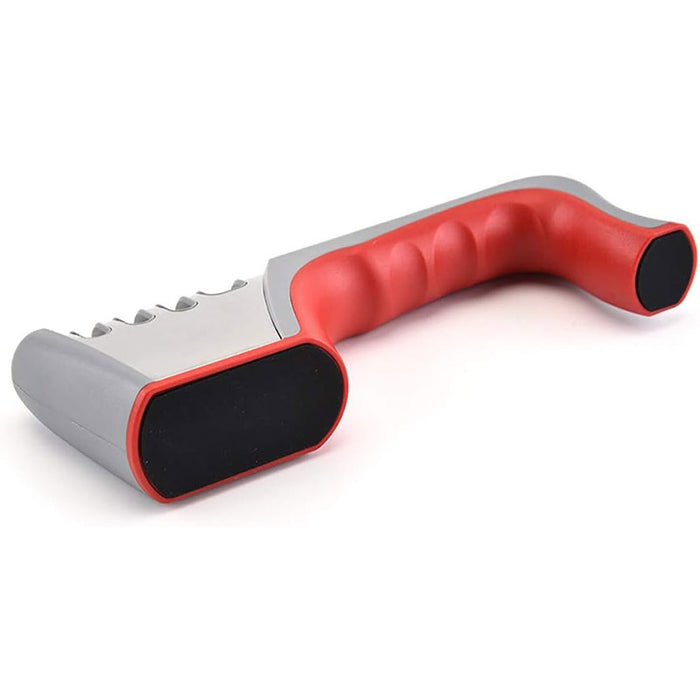 Four Stage Knife Sharpener Non Slip Handle ABS 23.5cm