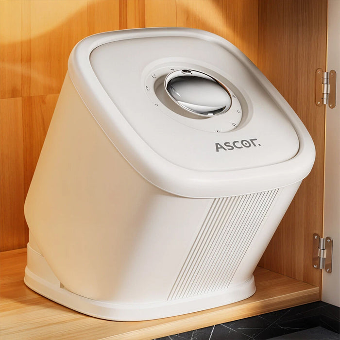 Rotating Rice Storage Container 6kg Airtight with Time Dial