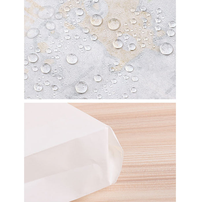 1000 PCS Premium Oil-proof Paper Bag Takeaway Paper Bag for Takeout Supply