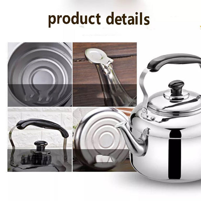 5L Stainless Steel Whistling Kettle Large Capacity