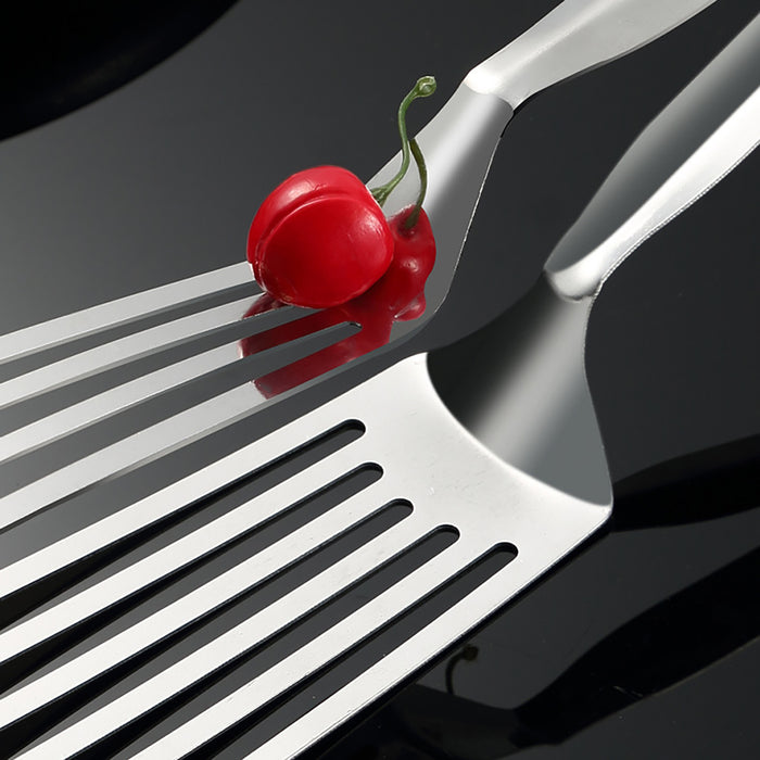 Stainless Steel Steak Tongs Multi-Functional Kitchen Tool, 35cm