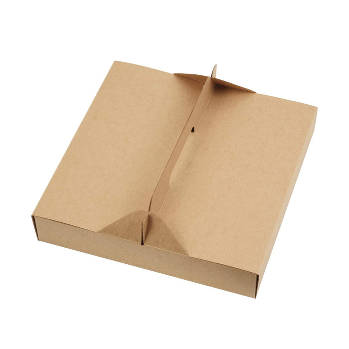 50pcs Degradable Kraft Paper Pizza Boxes – 9/12 Inch