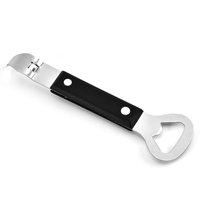 4 Pcs Stainless Steel Bottle Opener Double Head ABS Handle