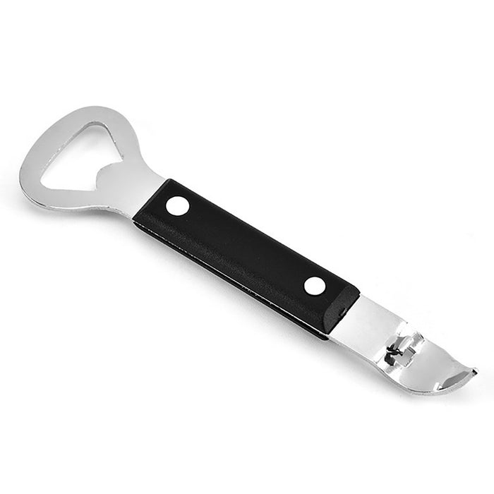 4 Pcs Stainless Steel Bottle Opener Double Head ABS Handle