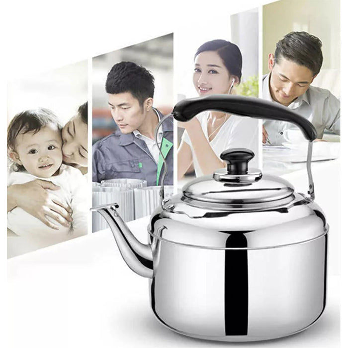 5L Stainless Steel Whistling Kettle Large Capacity