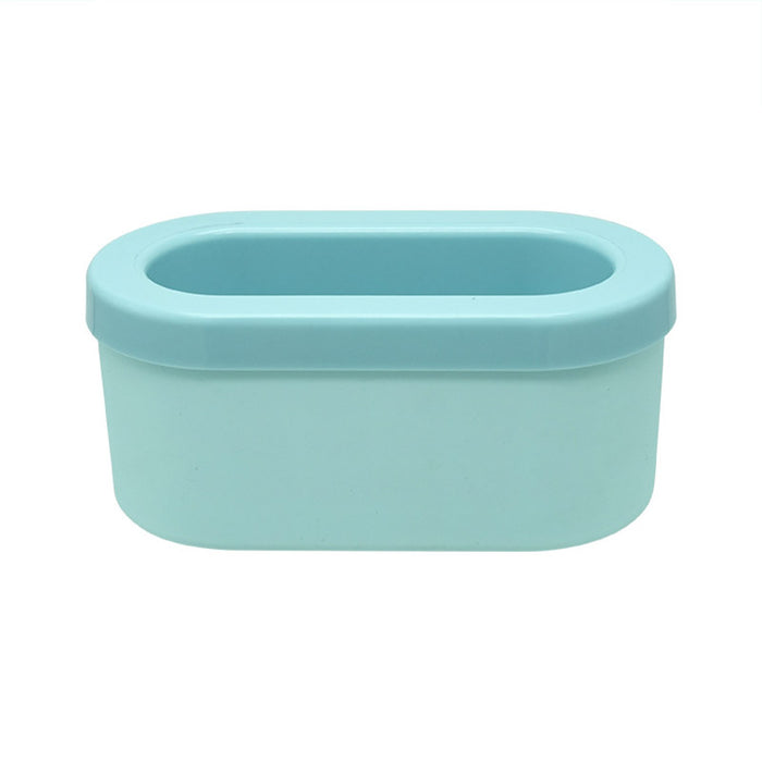 1 Pc Silicone Ice Cube Tray with Lid 100 Cubes